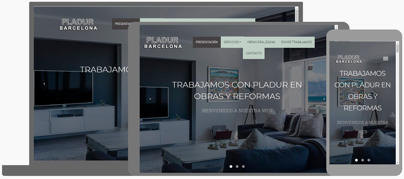 pladur barcelona disseny web stp
