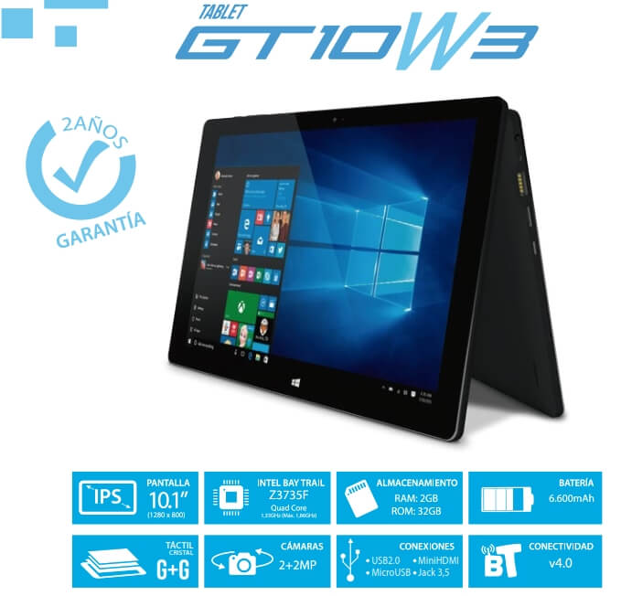 tablet 3go gt10w2 teclat stp