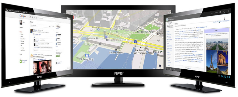 NPG SMART TV NAVEGACION