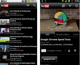 youtube para android