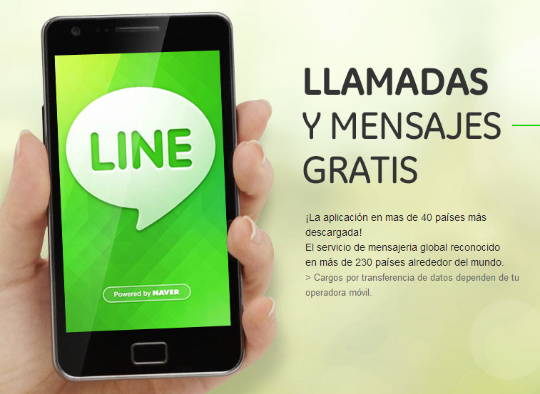 llamadas y mensajes gratis line