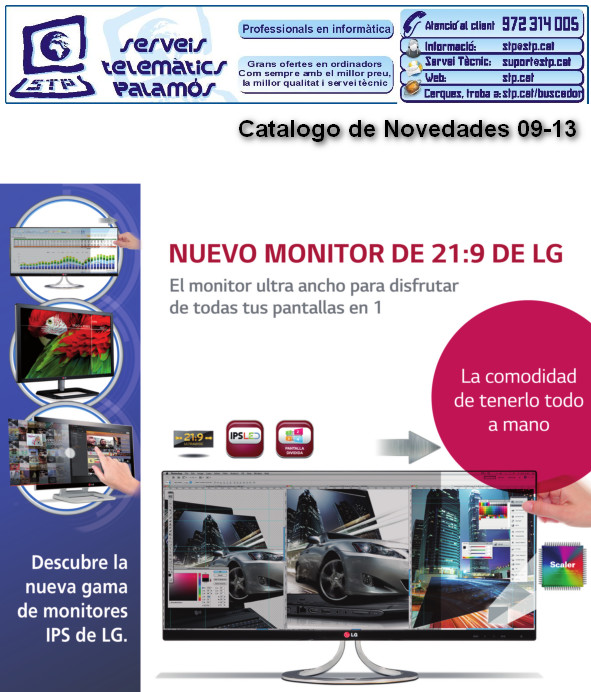 catalogo novedades stp mensual