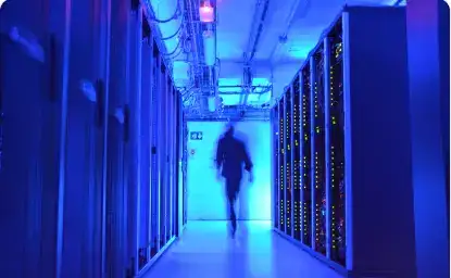 Passadís de servidors del centre de dades