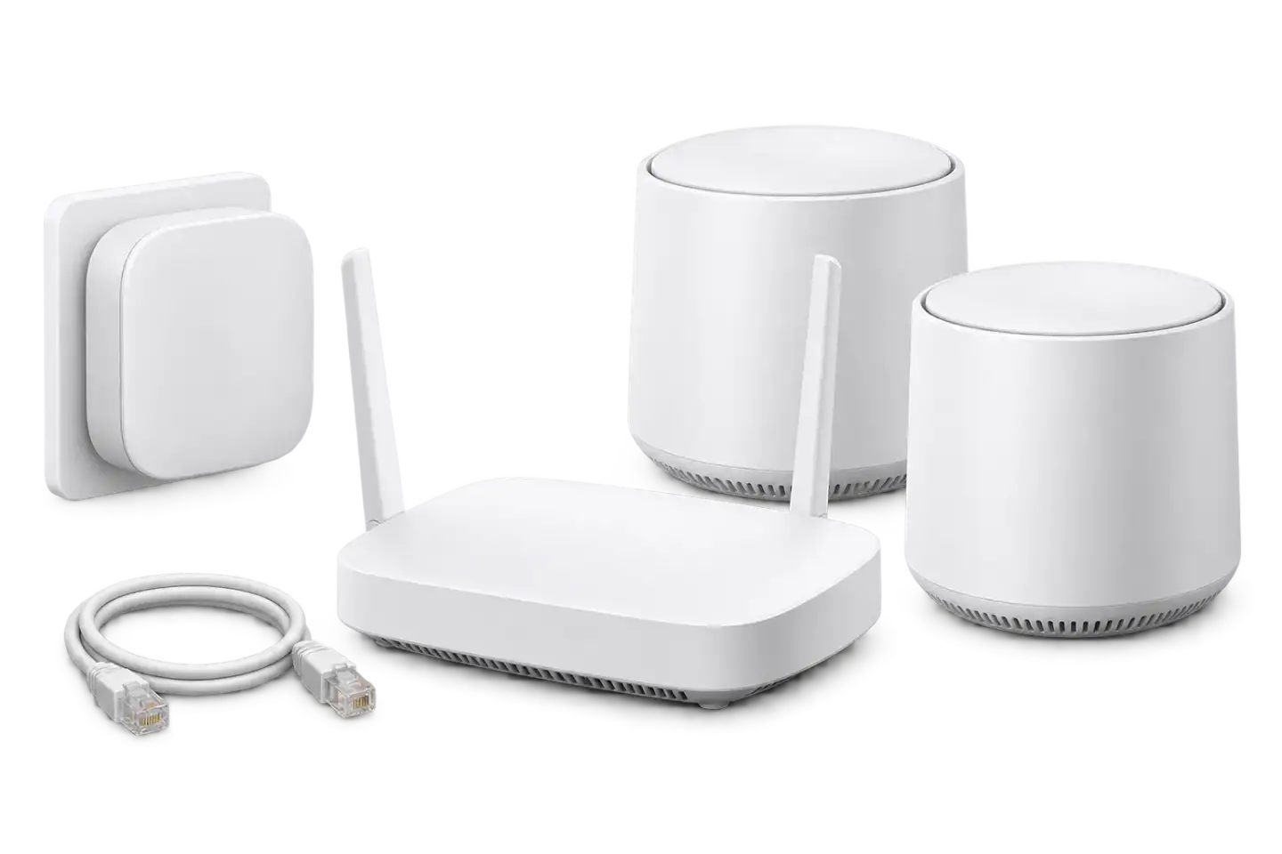 Router, punts d’accés i equips Mesh genèrics sense marques