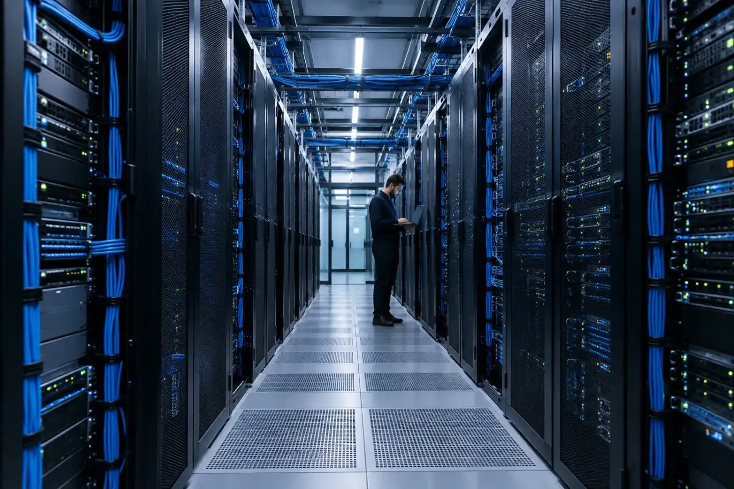 Infraestructura de servidors virtuals VPS en un centre de dades