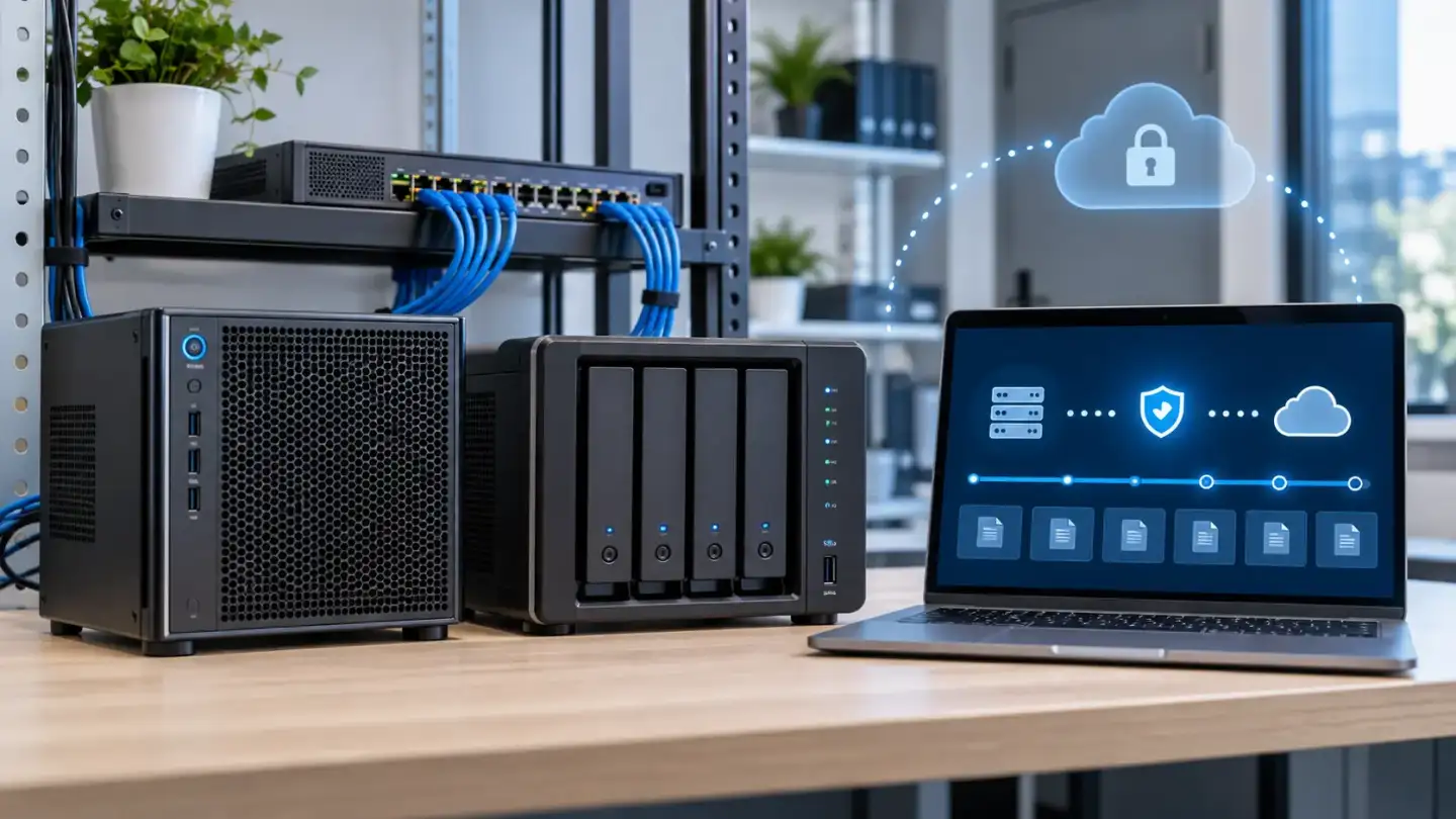 Mini servidor, NAS i sistema de còpies de màquines virtuals