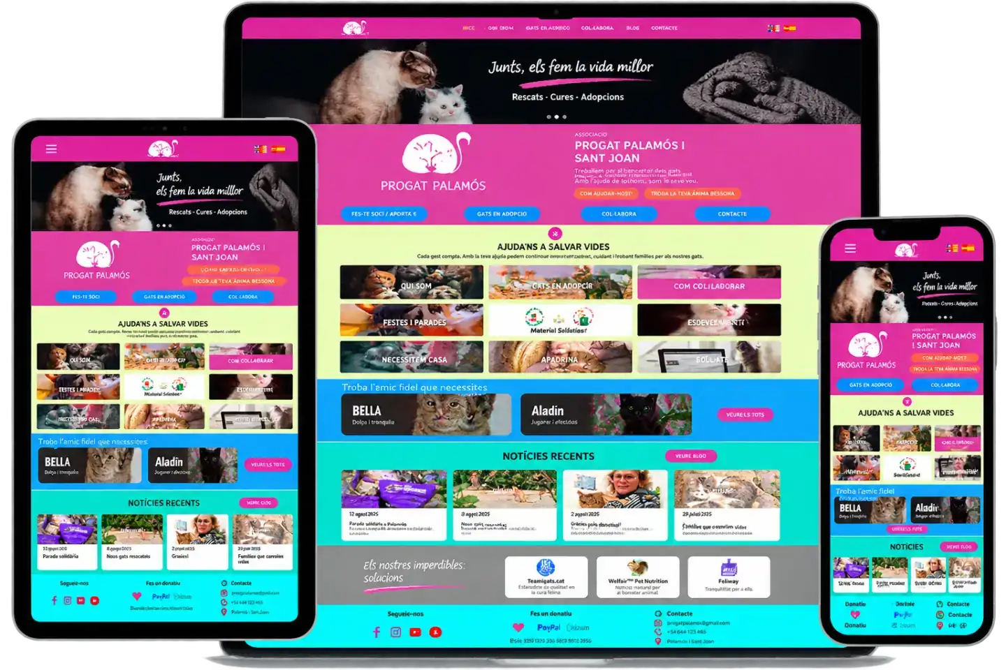 Web Progat Palamós i Sant Joan | Serveis Telemàtics