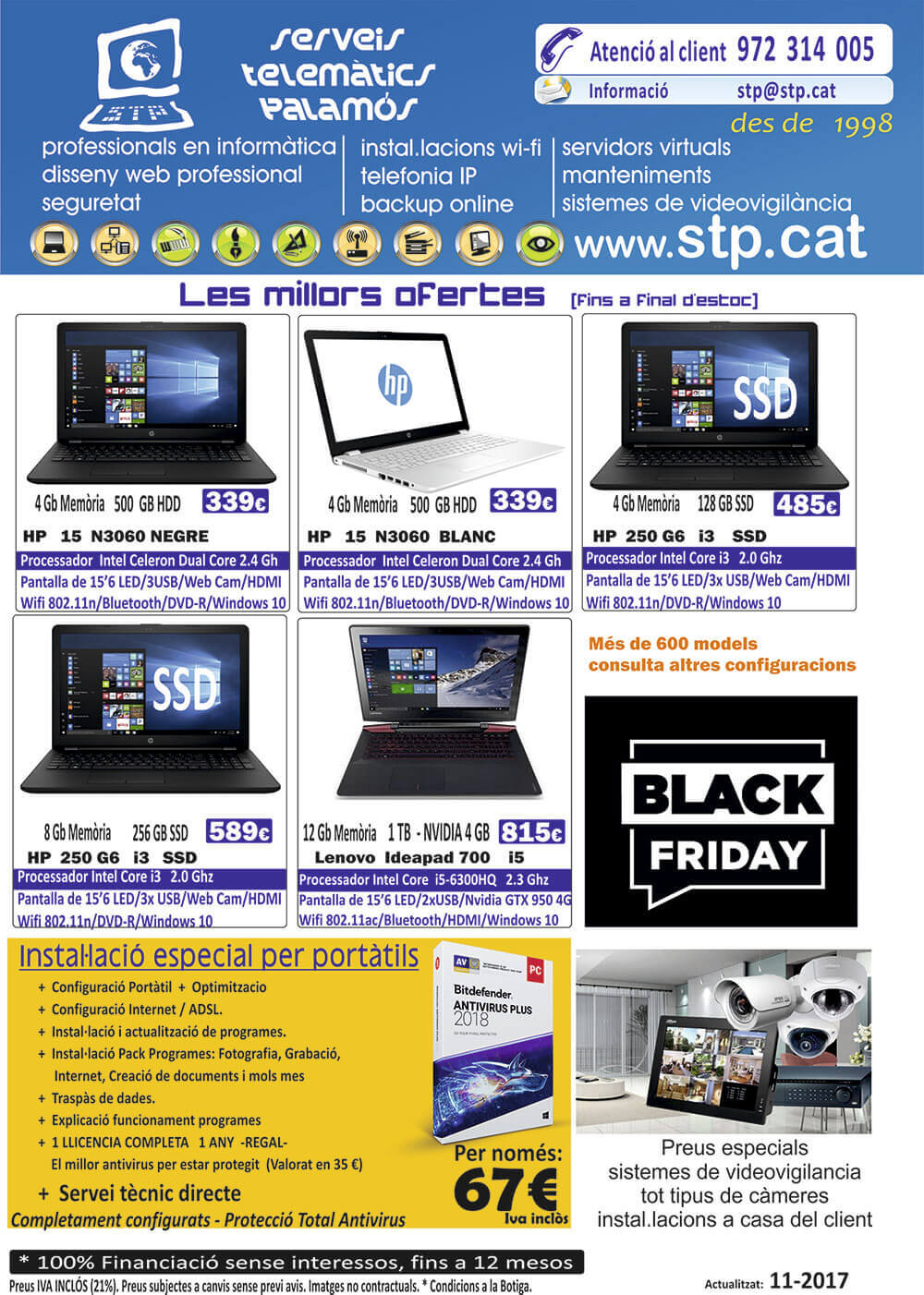 ofertas portatiles black friday 2017