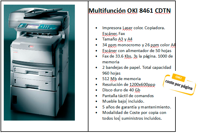 oki 8461 cdtn