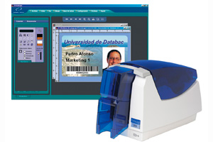 Impressora credenciales Datacard