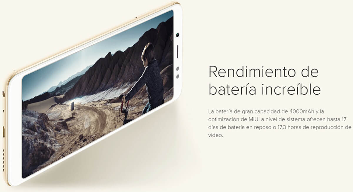 movil xiaomi redmi note 5 rendimiento bateria stp