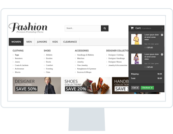 store builder powerful navigation prestashop